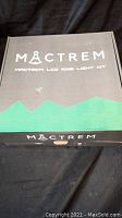 Closed box with Mactrem logo and text 'Mactrem LED Ring Light Kit'