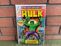 Front cover of The Incredible Hulk King-Size Special #2 comic book from 1969 with bright artwork and text.
