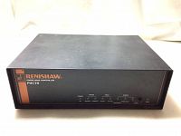 Front view of the Renishaw PHC 50 Probe Head Controller unit showing brand, model, and LED indicators.