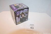 Front side of the sealed box showing Justin Bieber image and branding.