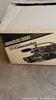 Photo of original Signature 2000 VHS Camcorder box showing product name and image of camcorder.