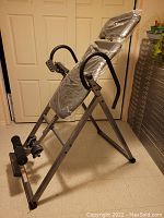 Full view of assembled inversion table