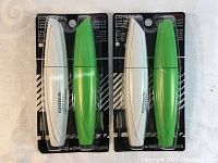 Four-pack of COVERGIRL Lash Blast Amplifier Primer and Clump Crusher mascara new in blister packaging.