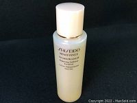 Front view of the shiseido bottle showing the product name and details.