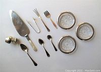 All eleven items laid out on white background