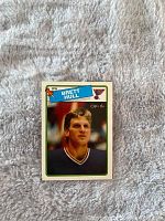 Front side showing a portrait of Brett Hull in St. Louis Blues uniform with card details including position and team logo