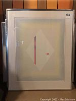 Framed art print full view