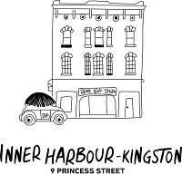 Illustration showing Blunt Hair Studio at 9 Princess Street, Inner Harbour, Kingston