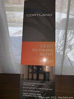 Box front showing brand Cortland, weight 5/6 WT, and FairPlay series.