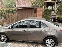 Side profile of vehicle showing overall exterior