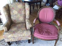 Both chairs together showing overall condition and style