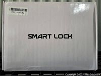Box exterior labeled Smart Lock.