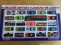Full boxed Eaton Deluxe Giftset with 19 die cast metal vehicles