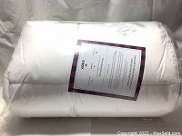 Sealed packaged duvet showing brand label and overall appearance