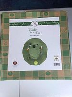 Box of the Birdie in a Hat Fishing Hat Birdhouse with brand label and packaging details