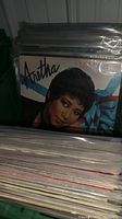Front cover of Aretha Franklin vinyl LP record album, visible in protective plastic sleeve.
