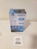 Original packaging box of Digital Line waterproof Bluetooth speaker showing product image and features.