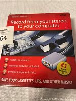 Front of retail box showing product name, brand and promotional text including features and benefits.