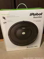 Front of original box showing model and brand