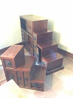 Overall view of all four modules assembled on floor