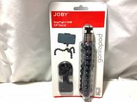 Front view of the Joby GripTight ONE GP Stand in original retail packaging, showing the tripod and mount.