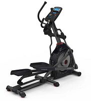 Side/front view of Schwinn 470 elliptical showing frame, console, handles and pedals
