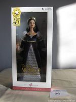 Full view of the unopened Barbie Princess of the Renaissance 25th Anniversary Dolls of the World in packaging.