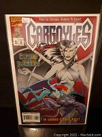Front cover of Marvel Gargoyles comic #6 showing main characters and logos.
