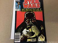 Front cover of Star Wars Annual #3 comic book shows Darth Vader illustrated by Klaus Janson