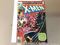 Front cover of Uncanny X-Men #106 comic book showing colorful action scene with characters and title text.