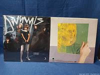 Front covers of both vinyl albums, showing Divinyls 'Desperate' and Eddie Jobson 'Zinc'