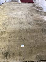 Full view of the large area rug laid flat, showing overall color and pattern.