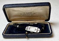 Watch and original velvet/satin lined box stamped H. Turner, Hamilton, Ont.