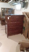 Full view of dresser showing overall condition and style