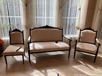 All three pieces side by side in natural light