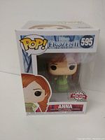 Front view of the Funko Pop! vinyl figure box showing the character Anna from Frozen II, number 595, with Special Edition sticker.