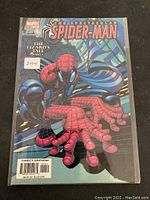 Front cover of the comic book Spectacular Spider-Man showing Spider-Man and the title The Lizard's Tale Part 1