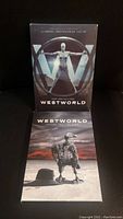 Front covers of Westworld Seasons 1 and 2 DVD cases.