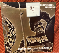 Front cover of Buddy Miles Expressway to Your Skull vinyl record with visible grading sticker VG+ 94.