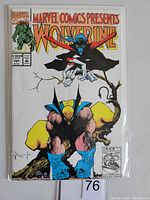 Front cover of Marvel Comics Presents Wolverine #101 comic book, showing cover art and publication details.