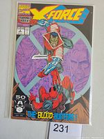 Front cover of Marvel X-Force comic book issue #2 featuring detailed cover art with characters and logos