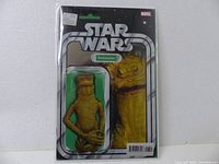 Front view of Star Wars #17 Amanaman action figure in original sealed blister pack with character prominently displayed and packaging intact.