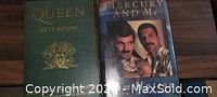 Books: Queen: As It Began and Mercury and Me showing front covers