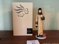 Figurine and original box with Royal Doulton logo