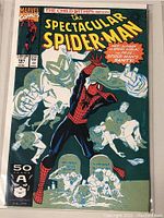 Front cover photo of Marvel Spectacular Spider-Man comic book issue #181, showing title The Child Within part 4 of 6 and Spider-Man illustration.