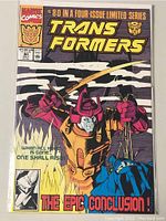 Front cover of the comic book showing colorful illustration and text