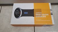 Box for Anova Precision Cooker showing product image and branding