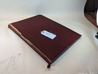 Cover of the portfolio book showing condition and size