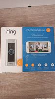 Front of Ring Video Doorbell Pro factory packaging