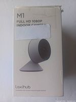 Front view showing brand name, model M1, and Full HD 1080P indoor camera labeling.